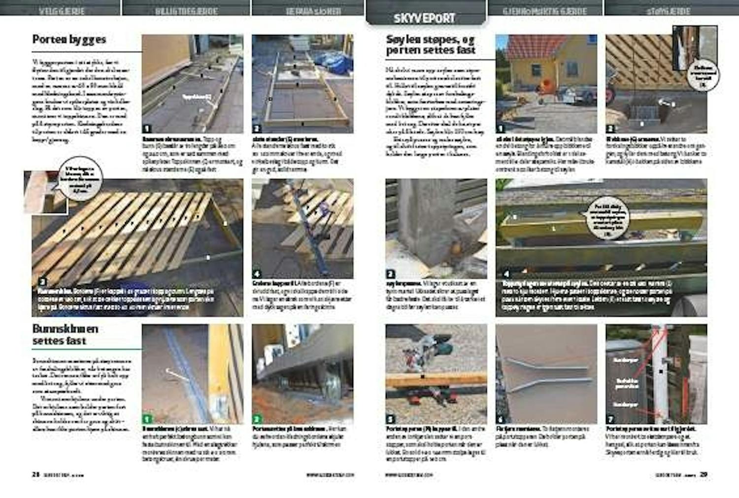 Skyveport: Få mer plass i innkjørselen Skyveport: Få mer plass i innkjørselen